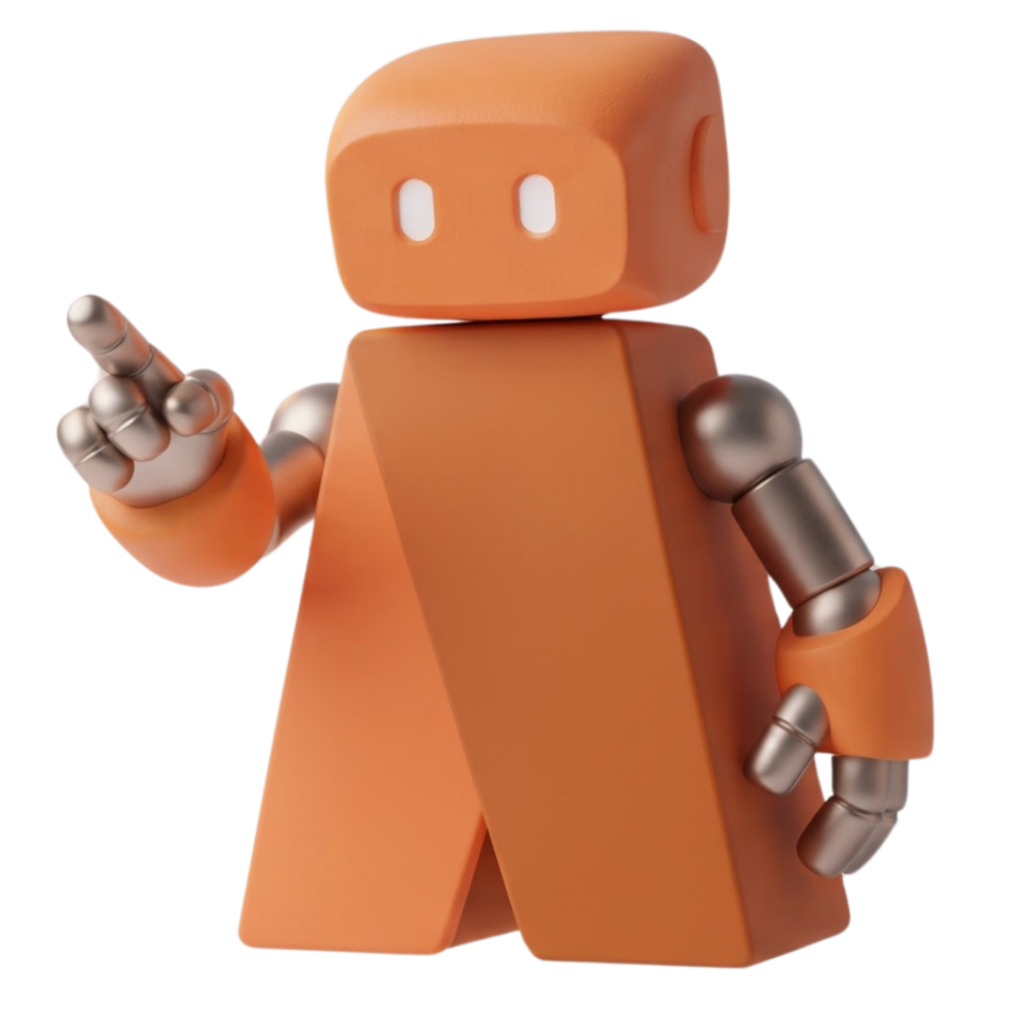 Investment Analyzer 3D Mascot Character